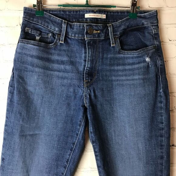 Levi’s 711 Skinny Ankle Jeans Size 31 - Picture 6 of 8